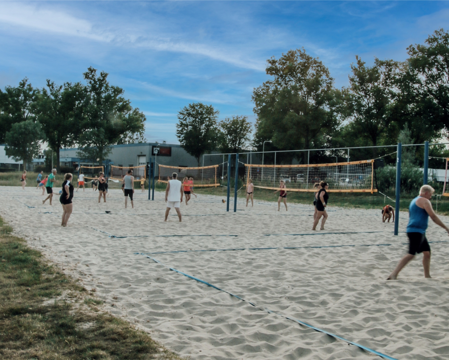 Beachvolleybalvelden
